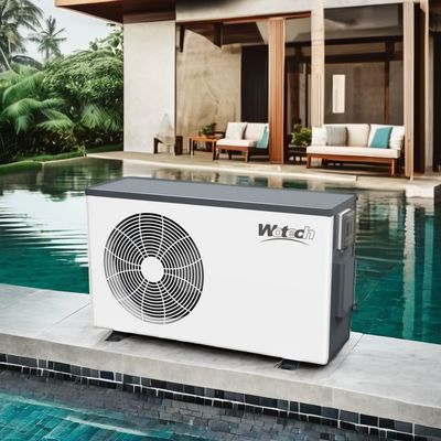 購入 R32 冷却剤 16.3kw 暖房用のポータブルプールヒーター プールヒートポンプ OEM オンライン製造