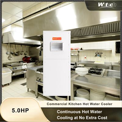 購入 R410a 5 HP Commercial Kitchen High Temperature Hot Water Cooling Unit オンライン製造