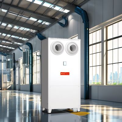 空気水蒸発冷却熱ポンプ ホテルのガレージと駅ホールのために半開いた