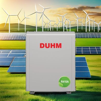 100 kW 多機能地熱熱ポンプ エコフレンドリーガルバン化鋼とコップランド圧縮機