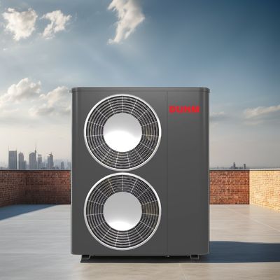 DUHM 25kW 380V 3Ph R32 EVI 空気から水への熱ポンプ ガレージ暖房冷却のための効率