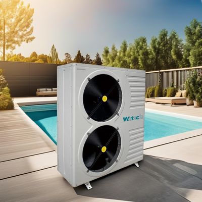 R32 オン/オフ プールヒーター ウォテック 380V 31KW 恒温用空気から水への熱ポンプ