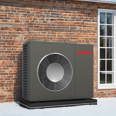 暖房 冷却 DHW 機能 16kw EVI 熱ポンプ モノブロック DC 回転圧縮機