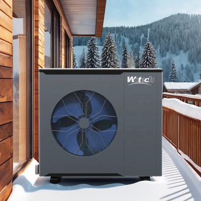 温度 14kW DC インバーター モノブロック 熱ポンプ ホテル用 空気給水器 ErP 評価