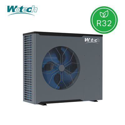 ウォテック 8kw DC インバーター熱ポンプ ハウジング素材 粉末塗装付き 鋼鉄