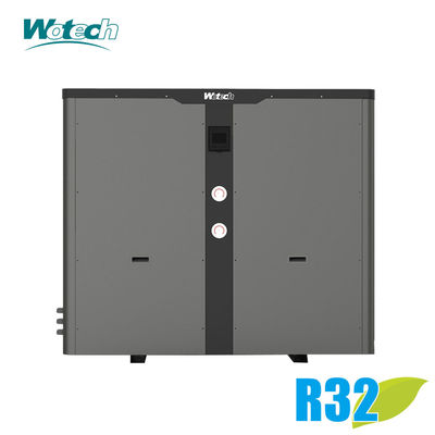 ウォテック 35Kw R32 空気源熱ポンプ 金属ハウジング機能プール 水温/冷却